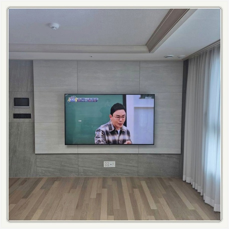 남방동 벽걸이TV 설치 사례