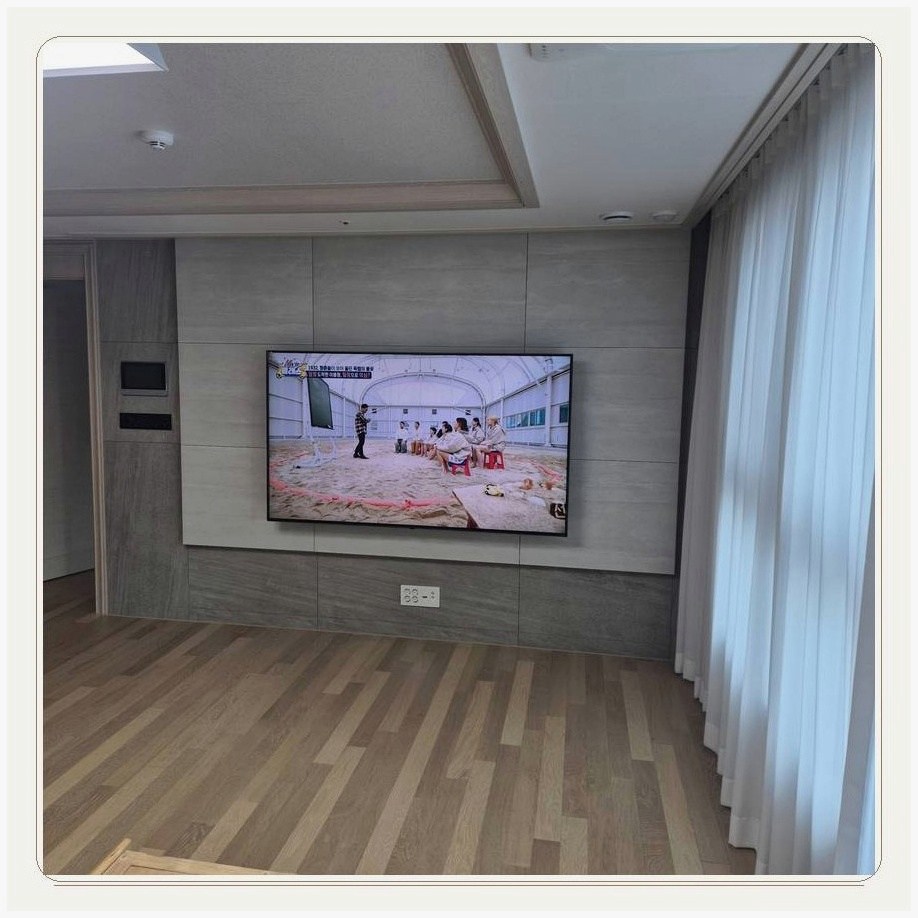 고암동 벽걸이TV 설치 사례