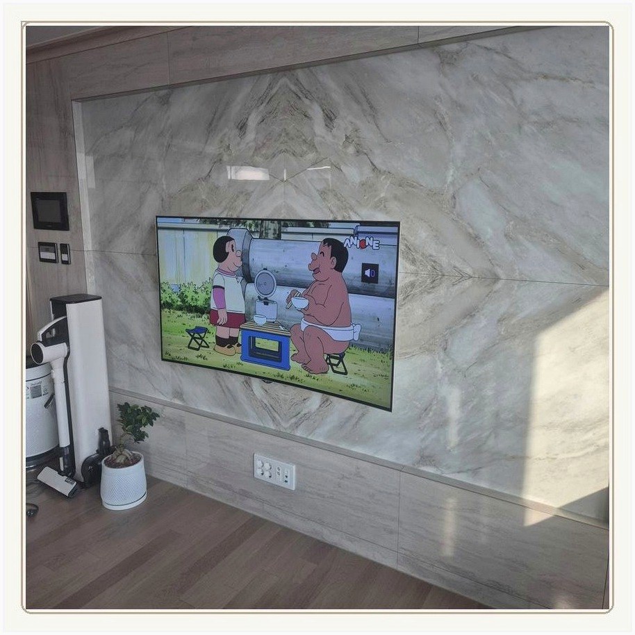 마산동 벽걸이TV 설치 사례