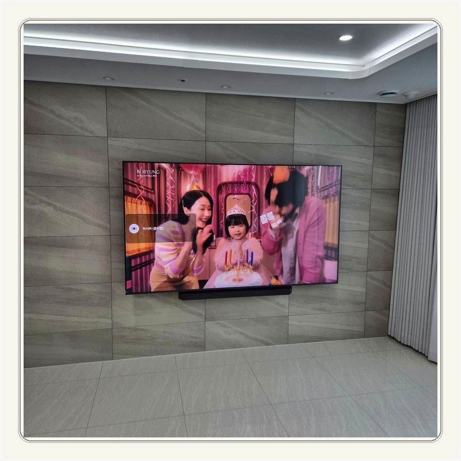 가좌동 TV설치 마감
